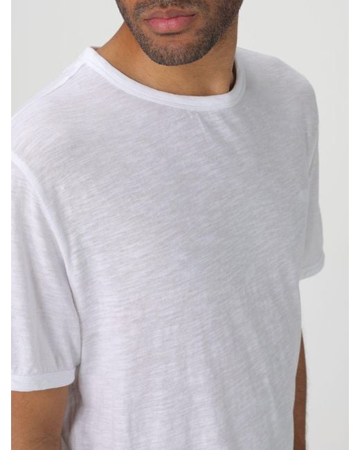 T-shirt in cotone di Sun 68 in White da Uomo
