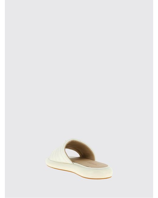 Pinko White Fiona 03 Sandals
