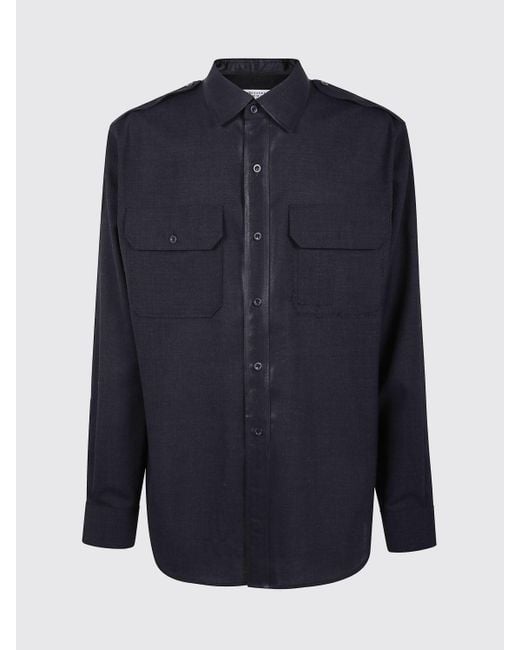 Camisa Hombre Maison Margiela de hombre de color Blue
