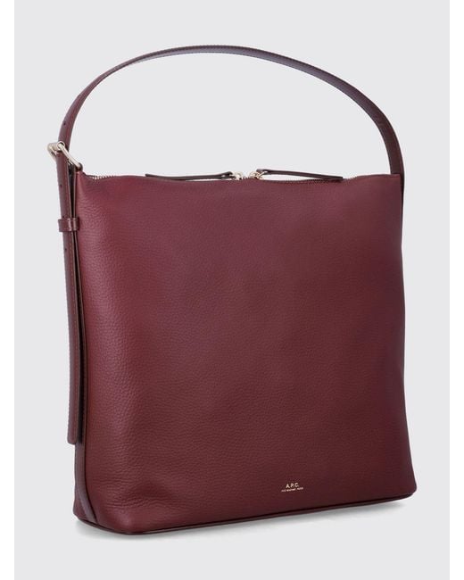 A.P.C. Red Handbag