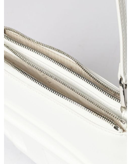 DIESEL White 1Dr Twin Oval D Shoulder Bag