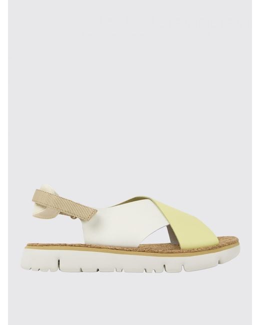 Camper Natural Beata Sandals Cork Footbed