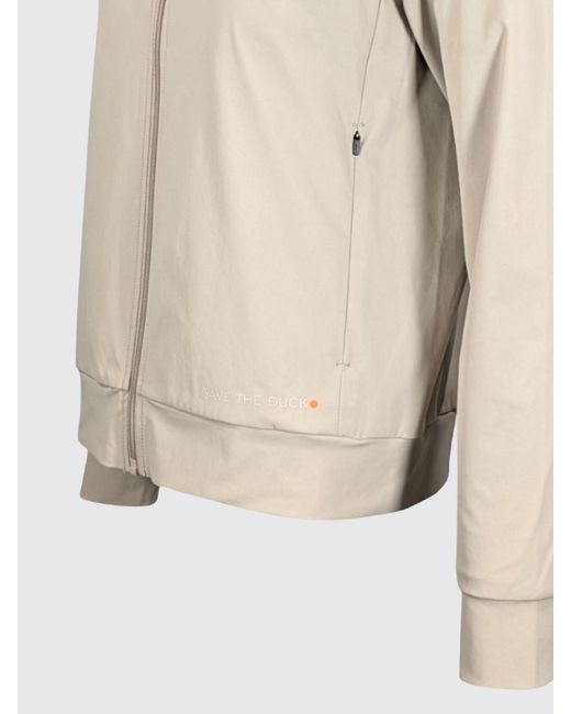 Save The Duck Natural Nylon Hoodie