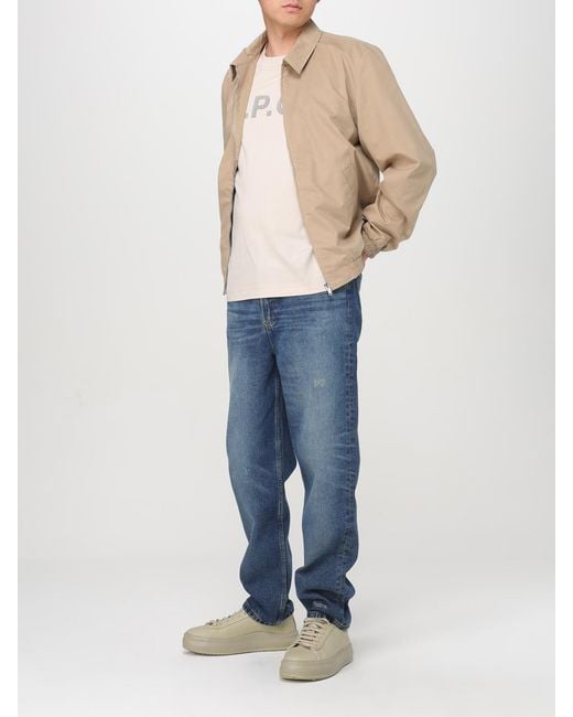 A.P.C. Blue Jacket for men