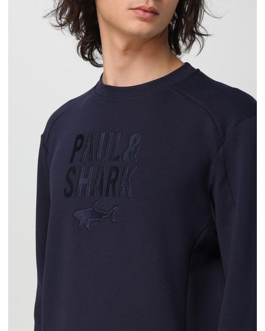 Paul & Shark Blue Sweatshirt for men