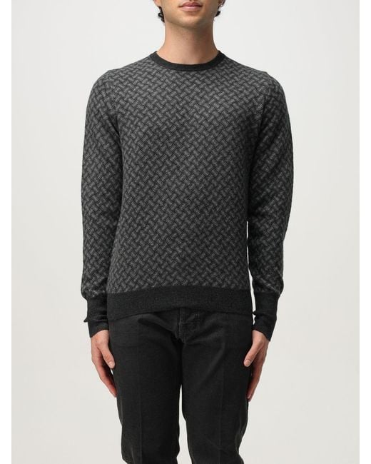 Drumohr Gray Jumper for men
