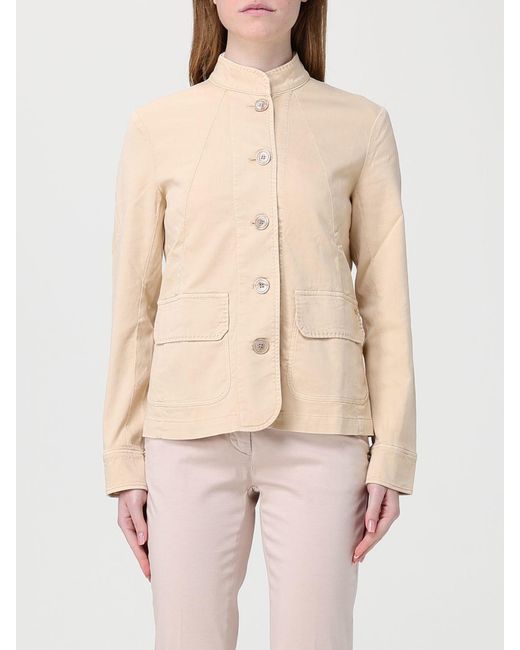 Mason's Natural Denim And Wool Jacket