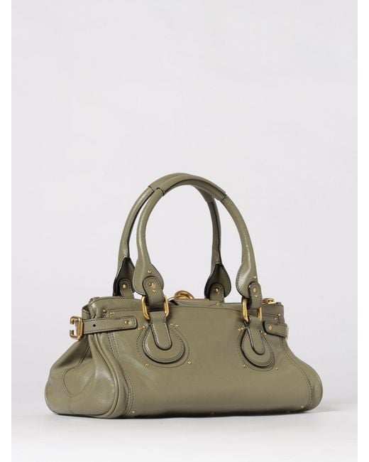 Chloé Metallic Chlo&Eacute Paddington Ledertasche