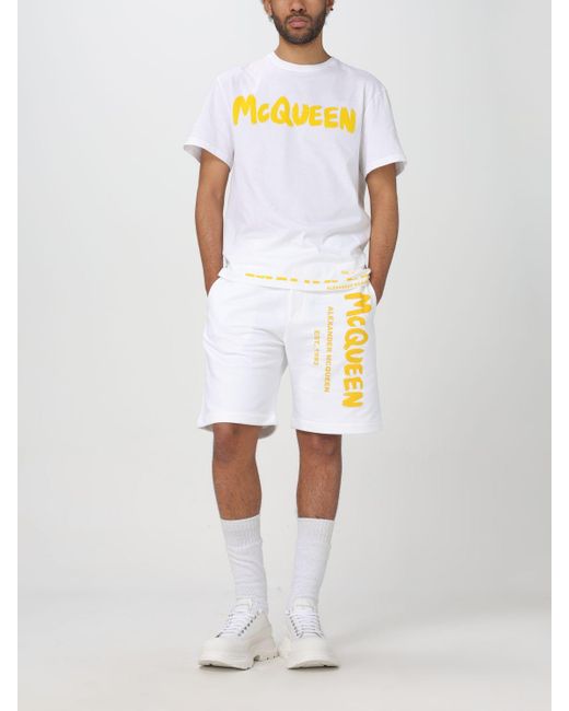 Alexander McQueen White T-shirt for men