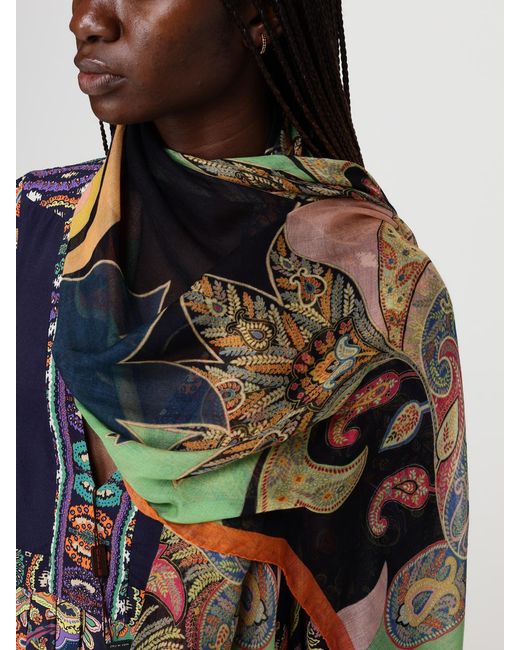 Sciarpa di Etro in Green