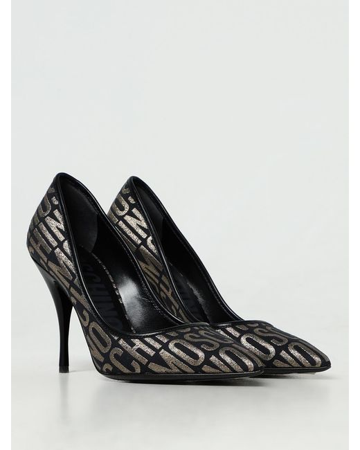 Moschino Couture Black Court Shoes