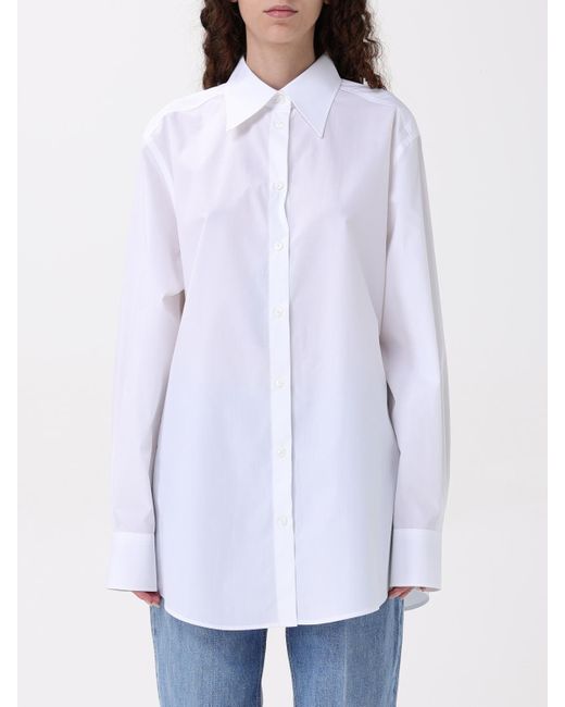Dolce & Gabbana White Hemdbluse Damen