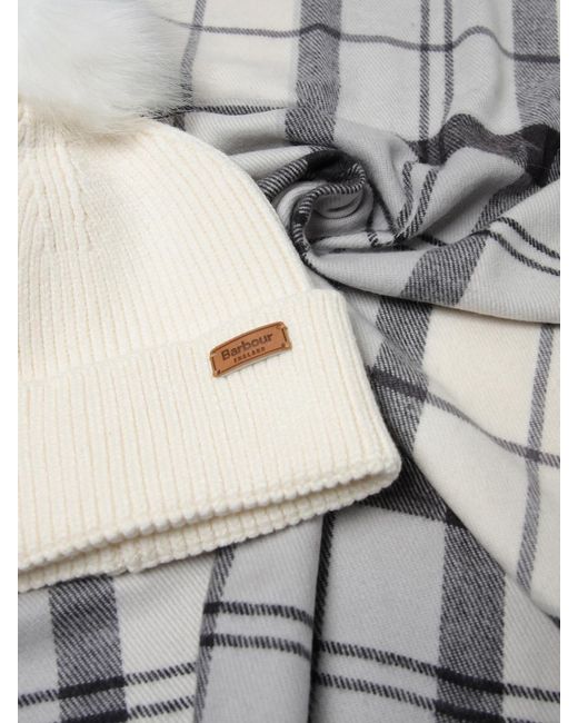Barbour White Hat