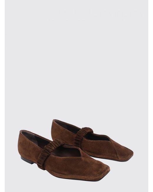 Alohas White Lautan Suede Ballerinas