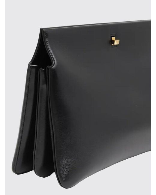Phoebe Philo Black Triplex Nappa Clutch