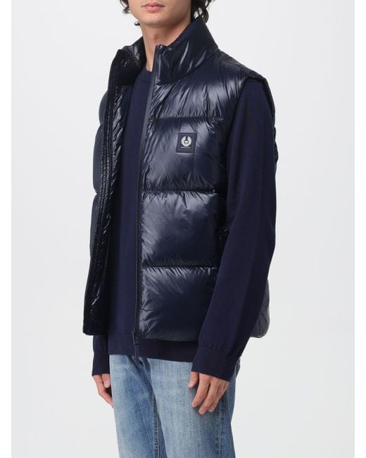 Belstaff Blue Suit Vest for men