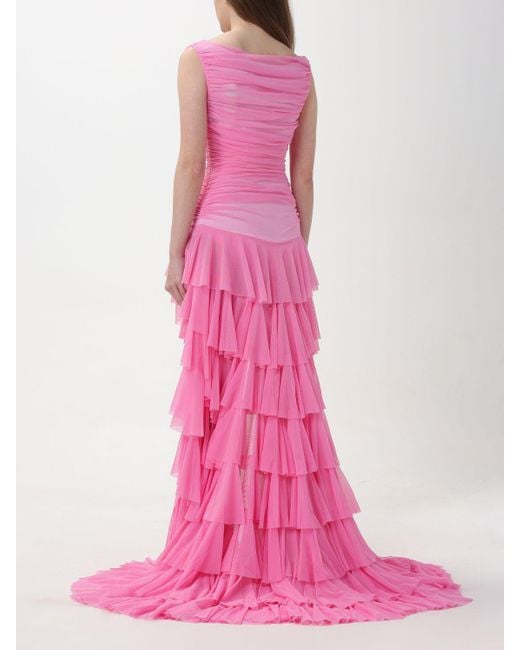Norma Kamali Pink Dress