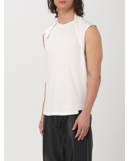 Jersey Hombre Courreges de hombre de color White