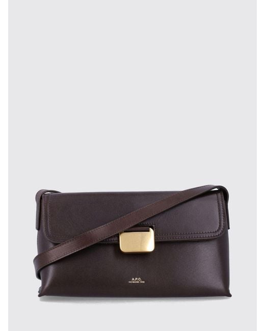 A.P.C. Gray Handbag