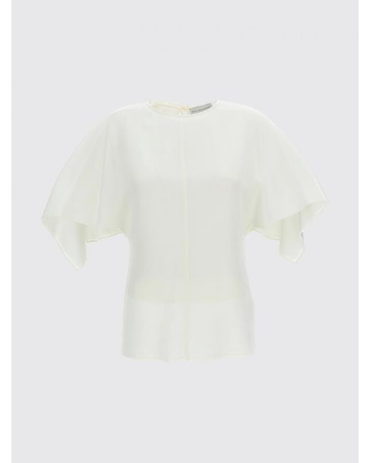 Stella McCartney White Crewneck Blouse