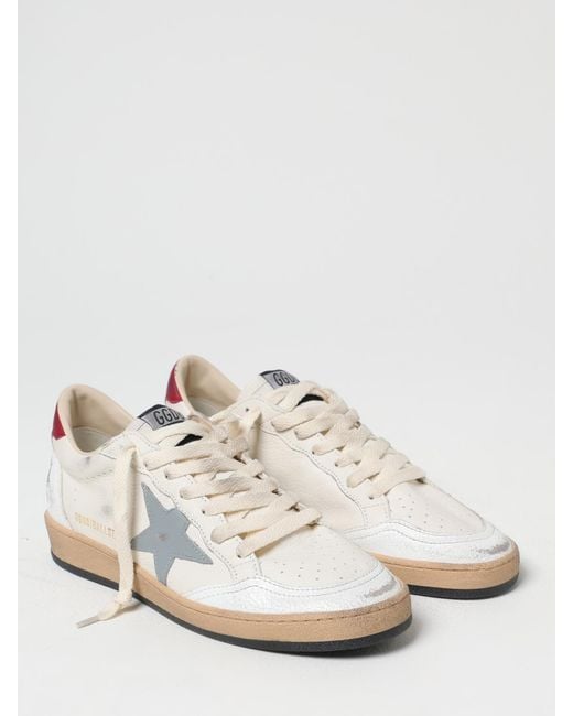 Golden Goose Deluxe Brand White Ball Star Sneakers for men