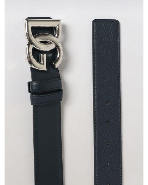 Dolce & Gabbana Gray Dolce &Amp Gabbana Belt for men