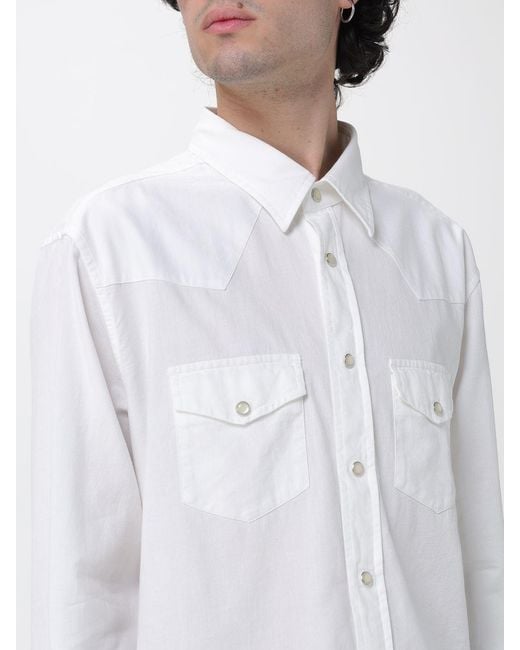 Tom Ford White Cotton Shirt for men