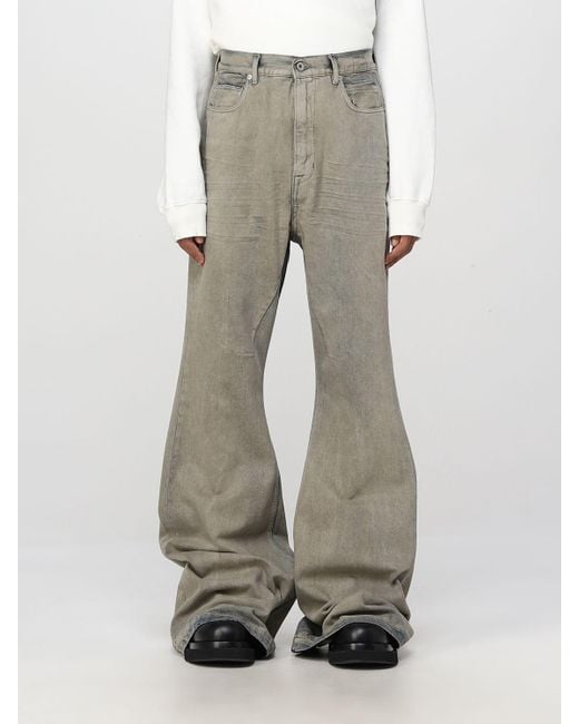 Jeans Rick Owens de hombre de color Gray