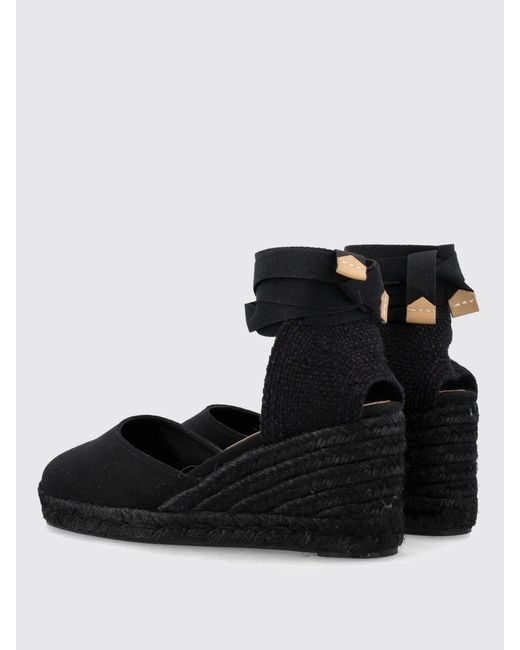 Castaner Black Carina Espadrilles