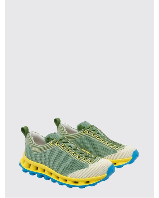 Camper Green Sunnei X Pelotissima Recycled Fabric Sneakers for men