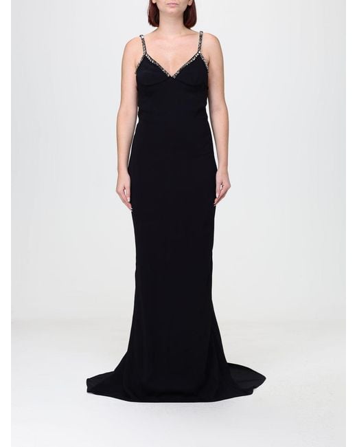Stella McCartney Black Long Evening Gown