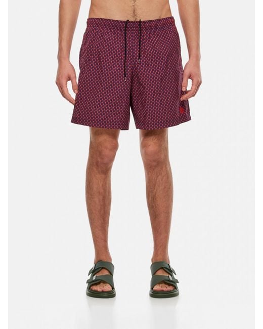 McQueen Red Swimsuit for men