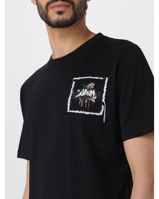 DISCLAIMER Black T-shirt for men