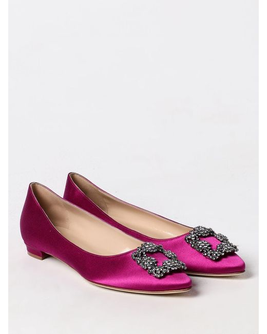 Chaussures Manolo Blahnik en coloris Pink