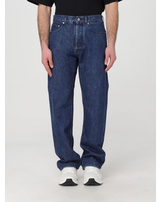 Palm Angels Blue Jeans for men