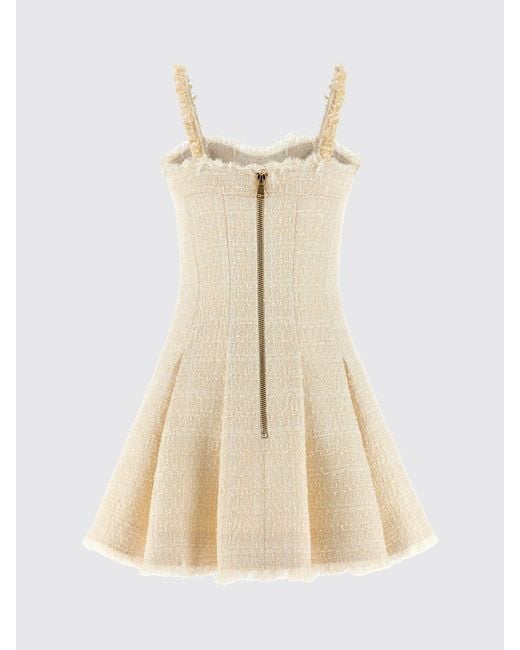 Abito Mini di Balmain in Natural