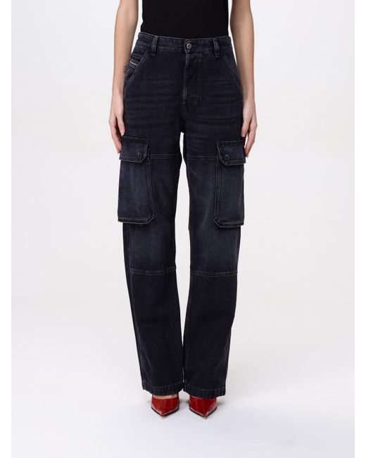 DIESEL Blue Jeans Damen