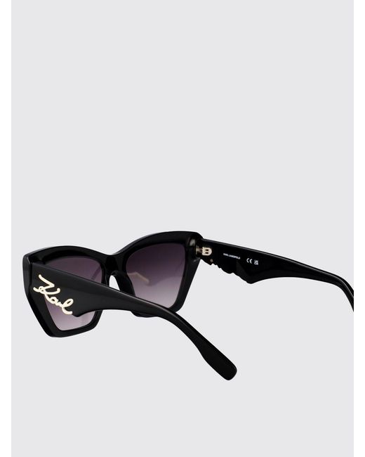 Karl Lagerfeld White Cat Eye Sunglasses