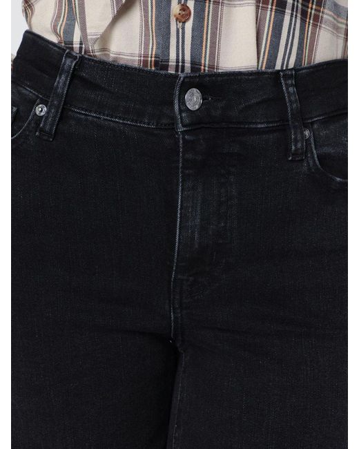 FRAME Black Flared Cotton Jeans