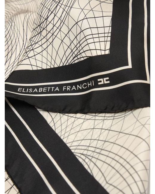 Sciarpa di Elisabetta Franchi in Gray