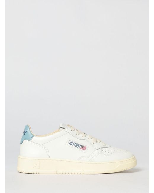 Autry Natural Medalist Low Leather Sneakers for men