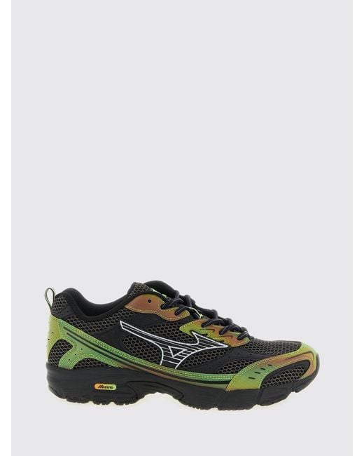 Mizuno Green Mxr Mesh And Rubber Sneakers for men