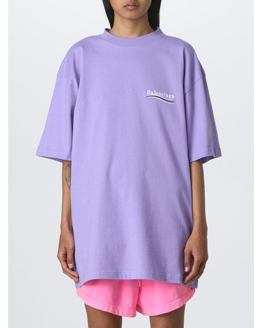 Balenciaga Purple T-shirt