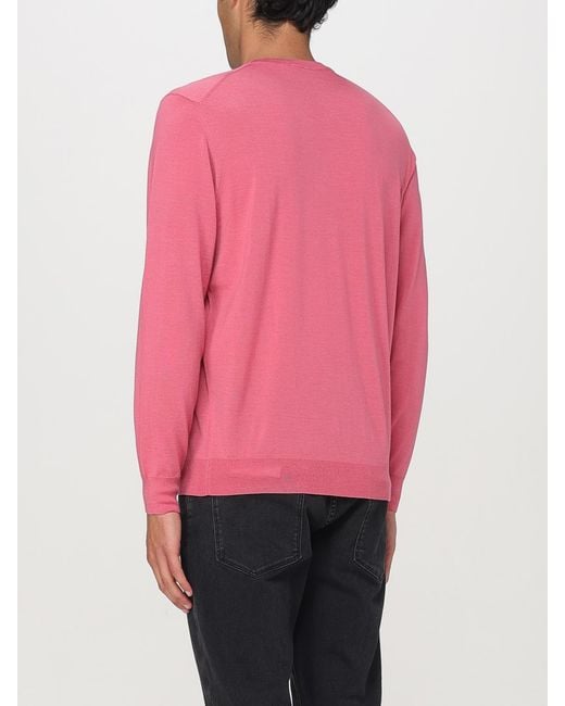 Drumohr Pink Jumper for men