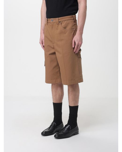 Gucci Natural Cotton Cargo Shorts for men