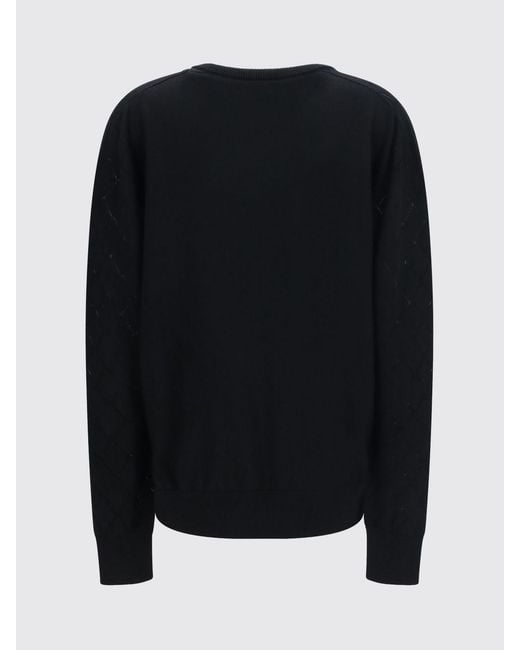 Balmain Blue V-Neck Jumper