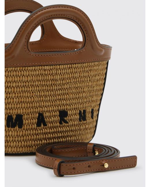Marni Brown Tropicalia Bag