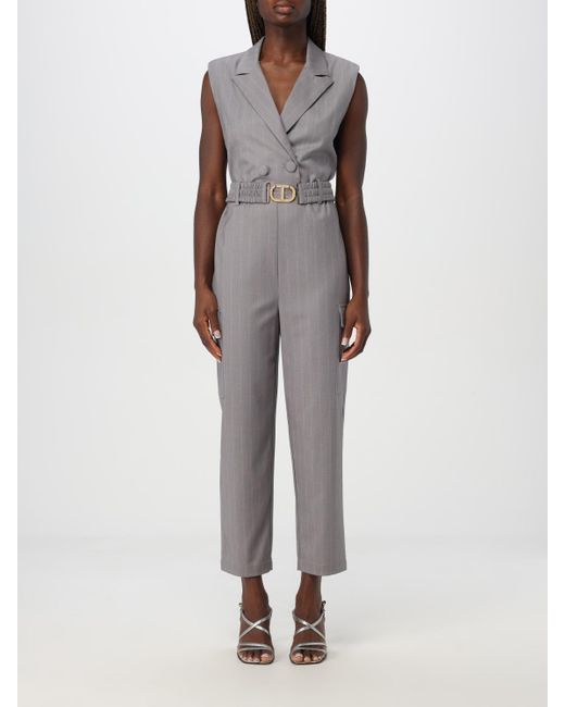 Twinset Gray Jumpsuits