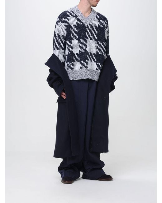 Dries Van Noten Blue Trousers for men
