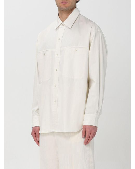 Lemaire Hemd in White für Herren